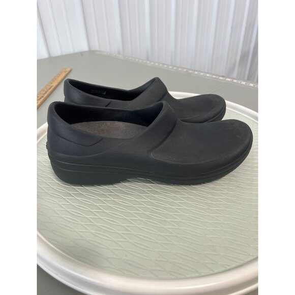 Crocs Neria Pro II Slip Resistant Work Clog Size 11 Black Round Toe Comfort Shoe - Picture 4 of 9